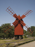 Oland Windmill, Skansen, Stockholm, Sweden, Scandinavia, Europe Photographic Print by Rolf Richardson