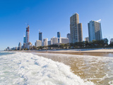 Surfers Paradise Beach and High Rise Buildings, the Gold Coast, Queensland, Australia, Pacific Photographic Print by Matthew Williams-Ellis