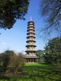Japanese Pagoda, Royal Botanic Gardens, Kew, UNESCO World Heritage Site, London, England, UK Photographic Print by Peter Barritt