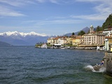 Spring Sunshine in Bellagio, Lake Como, Lombardy, Italian Lakes, Italy, Europe Photographic Print by Peter Barritt