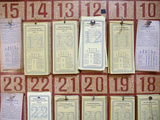 Fortune Telling Sheets, Pak Chonk, Thailand, Southeast Asia, Asia Photographic Print by Godong 