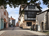 Pottergate, a Pedestrian Street in Norwich, Norfolk, England, United Kingdom, Europe Photographic Print by Mark Sunderland