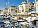 Queensway Quay Marina, Gibraltar, Mediterranean, Europe Photographic Print by Giles Bracher