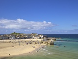 Summer Sunshine on the Old Harbour, St. Ives, Cornwall, England, United Kingdom, Europe Photographie par Peter Barritt