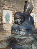 Friar Tuck Statue, Nottingham, Nottinghamshire, England, United Kingdom, Europe Photographic Print by Frank Fell