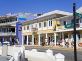 Stores on Harbour Drive, George Town, Grand Cayman, Cayman Islands, Greater Antilles, West Indies Photographic Print by Richard Cummins