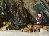 Buddha Statue, Tiger Cave Temple (Wat Tham Suea), Krabi Province, Thailand, Southeast Asia, Asia Photographic Print by Jochen Schlenker