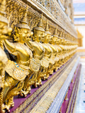 Guardian Statues at Temple of Emerald Buddha (Wat Phra Kaew), Grand Palace, Bangkok, Thailand Photographic Print by Matthew Williams-Ellis