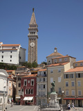 Piran, Istria, Adriatic Coast, Slovenia, Europe Photographic Print by Angelo Cavalli