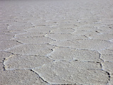 Details of the Salt Deposits in the Salar de Uyuni Salt Flat, Southwestern Bolivia, Bolivia Photographic Print by Simon Montgomery