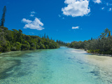 Bay de Oro, Ile Des Pins, New Caledonia, Melanesia, South Pacific, Pacific Photographic Print by Michael Runkel