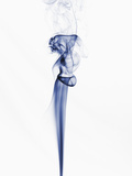 Picture of Smoke with Black Background Photographic Print by Antonio Busiello