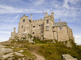 St Michael's Mount Castle Viewed Close Up, Cornwall, England, UK, Europe Photographic Print by Ian Egner