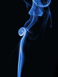 Picture of Smoke with Black Background Photographic Print by Antonio Busiello