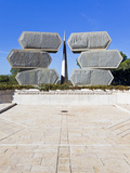 Yad Vashem Holocaust Memorial, Monument to Jewish Soldiers Who Fought Germany, Jerusalem, Israel Photographic Print by Gavin Hellier