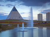 Palace of Peace and Reconciliation Pyramid Designed by Sir Norman Foster, Astana, Kazakhstan Photographic Print by Jane Sweeney