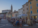 Piran, Istria, Adriatic Coast, Slovenia, Europe Photographic Print by Angelo Cavalli