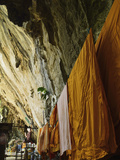Monks' Robes, Tiger Cave Temple (Wat Tham Suea), Krabi Province, Thailand, Southeast Asia, Asia Photographic Print by Jochen Schlenker