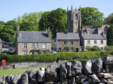 Hartington Village and Church, Peak District, Derbyshire, England, United Kingdom, Europe Photographic Print by Frank Fell