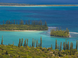 View over the Ile Des Pins, New Caledonia, Melanesia, South Pacific, Pacific Photographic Print by Michael Runkel