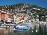Colourful Buildings, Villefranche, Alpes-Maritimes, Provence-Alpes-Cote D'Azur, French Riviera Photographic Print by Adina Tovy