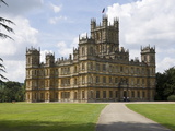 Highclere Castle, Home of Earl of Carnarvon, Location for BBC's Downton Abbey, Hampshire, England Photographie par James Emmerson