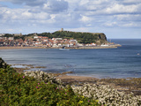 South Bay and Castle Hill from South Cliff Gardens, Scarborough, North Yorkshire, England, UK Photographic Print by Mark Sunderland