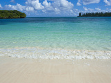 White Sand Beach, Bay de Kanumera, Ile Des Pins, New Caledonia, Melanesia, South Pacific, Pacific Photographic Print by Michael Runkel