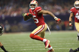 Super Bowl XLVII: Ravens vs 49ers - Michael Crabtree Photographic Print by Ben Liebenberg
