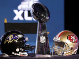 Super Bowl XLVII: Ravens vs 49ers Photographic Print by Patrick Semansky