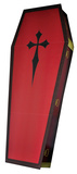 3 Dimensional Coffin Lifesize Cardboard Poster Stand Up