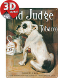Old Judge Cartel de chapa Old Judge Cartel de chapa