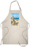 Myrtle Beach, South Carolina - Sandcastle Apron Apron