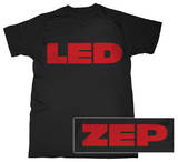 Led Zeppelin - Red Logo T-Shirt