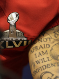 Super Bowl XLVII: Ravens vs 49ers - Colin Kaepernick Photographic Print by Mark Humphrey
