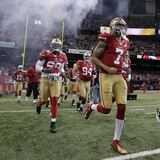 Super Bowl XLVII: Ravens vs 49ers - Colin Kaepernick Photographic Print by Matt Slocum