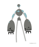 Look Premium Giclee Print by Paul Cunha