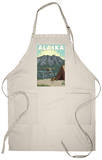 Bush Plane and Fishing, Alaska Apron Apron
