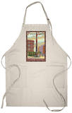 Pioneer Square Totem Pole, Seattle, Washington Apron Apron