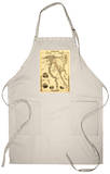 Egypt and Arabia - Panoramic Map Apron Apron