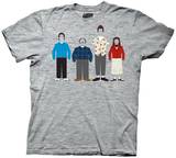 Seinfeld - Cast Outline T-Shirt