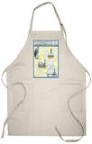 Charleston, South Carolina - Nautical Chart Apron Apron