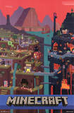 Minecraft Cube Pôsters