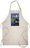 Orlando, Florida - Skyline at Night Apron Apron