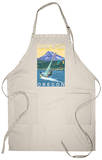 Hood River, OR - Wind Surfers & Kite Boarders Apron Apron