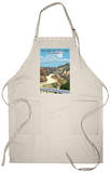 Badlands National Park, South Dakota - Road Scene Apron Apron