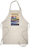 Nubble Lighthouse - York, Maine Apron Apron