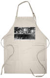 Virginia City, Montana - Interior View of Bale of Hay Saloon Apron Apron