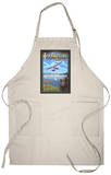 Lake Union Float Plane, Seattle, Washington Apron Apron