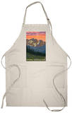 Spring Flowers, Olympic National Park Apron Apron